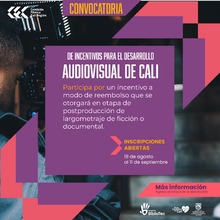 Abrimos convocatoria de Est&iacute;mulos Audiovisuales