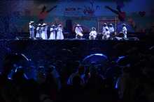 A ritmo de chirim&iacute;a, marimba y ritmos internacionales, avanza el Petronio