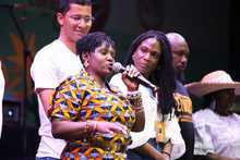 Francia M&aacute;rquez dijo: &iexcl; Presente &iexcl; en el Festival de M&uacute;sica del Petronio