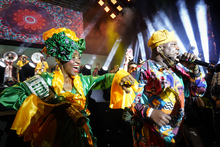 &Aacute;frica, Estados Unidos y Colombia fusionaron sus ritmos para retumbar de alegr&iacute;a la Ciudadela Petronio 