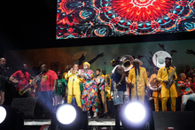 &Aacute;frica, Estados Unidos y Colombia fusionaron sus ritmos para retumbar de alegr&iacute;a la Ciudadela Petronio 