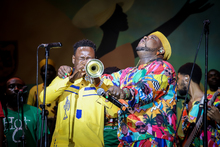 &Aacute;frica, Estados Unidos y Colombia fusionaron sus ritmos para retumbar de alegr&iacute;a la Ciudadela Petronio 