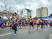 Atletas africanos volvieron a triunfar y bajaron los tiempos en la II Carrera del Pac&iacute;fico   