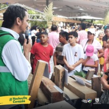 Dagma estuvo en acci&oacute;n durante el Festival &lsquo;Petronio &Aacute;lvarez&rsquo;