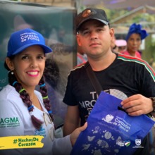 Dagma estuvo en acci&oacute;n durante el Festival &lsquo;Petronio &Aacute;lvarez&rsquo;