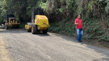 Mejoran v&iacute;as terciarias en el corredor La Vor&aacute;gine &ndash; Pueblo Pance