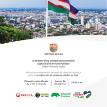 Lanzamiento plan especial de recoleccion de residuos 