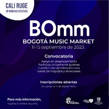 Convocatoria &lsquo;Cali Ruge&rsquo; en el Bogot&aacute; Music Market, una oportunidad para m&uacute;sicos y creativos 