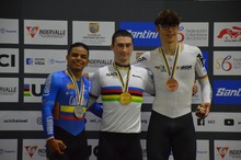 Italia sum&oacute; su primer oro en el Mundial Junior de Pista con sangre vallecaucana y Colombia gan&oacute; plata en el Keirin masculino