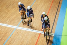 Italia sum&oacute; su primer oro en el Mundial Junior de Pista con sangre vallecaucana y Colombia gan&oacute; plata en el Keirin masculino