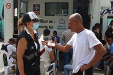 Secretar&iacute;a de Seguridad y Justicia realiz&oacute; jornada de atenci&oacute;n social y m&eacute;dica en el corredor vial de la Calle Primera Oeste