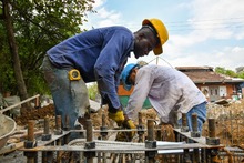 Lista la cimentaci&oacute;n en la obra del Instituto Popular de Cultura sede El Lido
