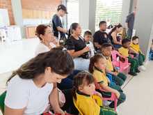 La primera infancia present&oacute;, l&uacute;dicamente una rendici&oacute;n de cuentas