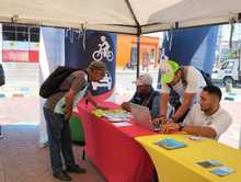 Movilidad Distrital participa del festival Ciudadano 100 en 1 d&iacute;a.&nbsp;