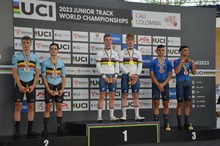 Italia domin&oacute; y Colombia fue tercera en el Campeonato Mundial Junior de Ciclismo Pista UCI Cali 2023