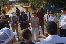 Delegaci&oacute;n de alcaldes del Estado de R&iacute;o Grande, sur de Brasil, visit&oacute; el Bulevar de Oriente
