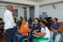 Control social a 124 paquetes escolares en la IEO Humberto Jord&aacute;n Mazuera