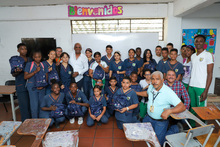 Control social a 124 paquetes escolares en la IEO Humberto Jord&aacute;n Mazuera