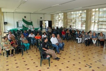 En la Normal Superior Farallones condecoraron a ex directivos docentes, en una tarde de gala