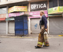 La bombera cale&ntilde;a que se convirti&oacute; en el tesoro del centro de Cali