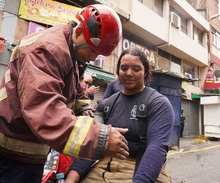 La bombera cale&ntilde;a que se convirti&oacute; en el tesoro del centro de Cali