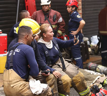 La bombera cale&ntilde;a que se convirti&oacute; en el tesoro del centro de Cali