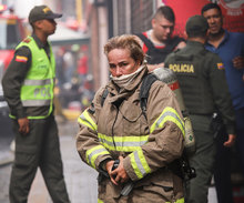 La bombera cale&ntilde;a que se convirti&oacute; en el tesoro del centro de Cali
