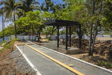 Los senderos y el paisajismo comienzan a darle vida a este espacio de transformaci&oacute;n social y ambiental.