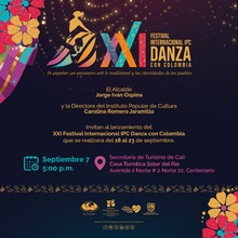 Cali bailar&aacute; al ritmo de la ancestralidad de los pueblos en el &lsquo;XXI Festival Internacional  IPC Danza con Colombia&rsquo;