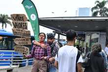 La cultura ciudadana se tom&oacute; las estaciones y terminales del MIO