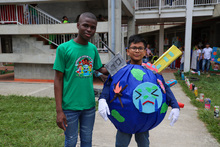El medio ambiente somos todos: estudiantes del oriente cale&ntilde;o