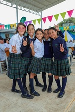 El corregimiento La Paz estrena coliseo en la sede educativa Saavedra Galindo 