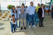 El corregimiento La Paz estrena coliseo en la sede educativa Saavedra Galindo 