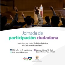 Pol&iacute;tica de Participaci&oacute;n Ciudadana