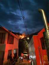 Incendio forestal en el sector Altos de Menga fue controlado y liquidado