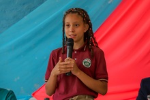 Estudiantes de Villacarmelo celebraron la entrega de nuevos espacios y dotaci&oacute;n