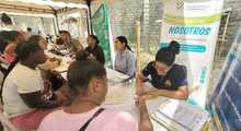 Seguridad y justicia con empleo y bienestar, durante Feria de empleo y de servicios