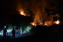 M&aacute;s de 300 personas ayudaron a controlar incendio en el norte de Cali