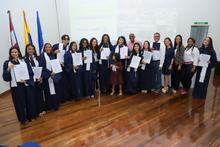 Nuevas egresadas de Todas y Todos a Estudiar, son t&eacute;cnicas laborales en dise&ntilde;o de modas 