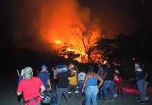 IVC realiz&oacute; acompa&ntilde;amiento a los Bomberos Voluntarios de Cali, por incendio de gran magnitud al norte de Cali.