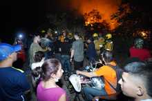 IVC realiz&oacute; acompa&ntilde;amiento a los Bomberos Voluntarios de Cali, por incendio de gran magnitud al norte de Cali.