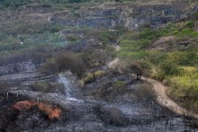El aire, otro beneficiado con el trabajo de los organismos de socorro