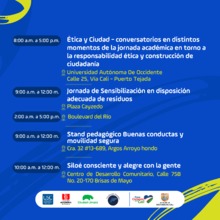 Conoce las actividades de la Semana de la Cultura Ciudadana 