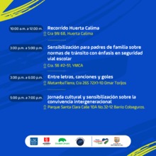 Conoce las actividades de la Semana de la Cultura Ciudadana 
