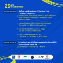 Conoce las actividades de la Semana de la Cultura Ciudadana 