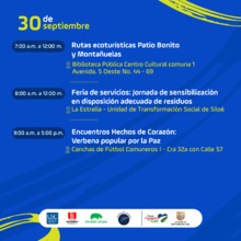 Conoce las actividades de la Semana de la Cultura Ciudadana 