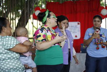 Los Arrullos, una estrategia para fortalecer el v&iacute;nculo de la madre con su beb&eacute;