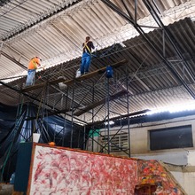 Zona de restaurantes en la plaza de mercado Alameda estrenar&aacute; cubierta