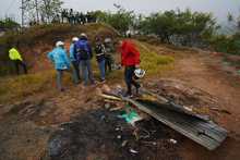 Operativo conjunto entre Alcald&iacute;a y Polic&iacute;a recupera &aacute;rea protegida del Cerro de la Antena en Cali