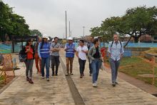 Delegaci&oacute;n de alcaldes y representantes del Ministerio de Francia visitaron el Bulevar de Oriente